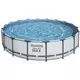 Bestway: Steel Pro Max fémvázas medence szett - 457 x 122 cm - . kép