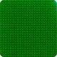LEGO® DUPLO® Zöld építőlap 10980 - . kép