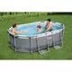 Bestway: VANILLA ovalni bazen s kovinskim okvirjem - 305 x 200 x 84 cm - .slika