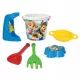 Paw Patrol : Ensemble de plage avec grand seau, 6 pièces - .image