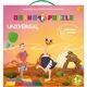 Ortho Puzzle: Ortodontiske massage-måtter - 8 dele, pindsvin - .billede