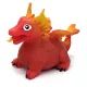 Umkehrbarer Drache - rot - . bild aus