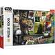 Trefl: Tähtede sõda, Mandaloorlane ja Beebi Yoda pusle - 1000 tükki - .pilt