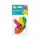 Set de 5 baloane cu inscripție Happy Birthday și model steluțe - 30 cm - .foto