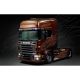 Italeri: Scania R730 V8 fekete-borostyán kamion makett, 1:24 - . kép