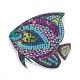 Conjunto de Mosaico de Animais Marinhos - 3 peças - .Imagem