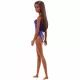 Barbie: Barbie mulatka, v vijolično-roza kopalkah - .slika