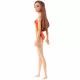 Barbie: Barbie rjavolaska v oranžnih kopalkah - .slika