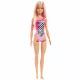 Barbie: Barbie blondinka, v rožnatih kopalkah - .slika