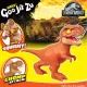 Goo Jit Zu: Podróż do Jurassic World, elastyczna figurka akcji - T-Rex - .zdjęcie 