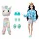 Barbie: Cutie Reveal presenečenje lutka, serija 2 - samorog - .slika
