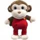 Baby-apenfiguur die rolt - .afbeelding