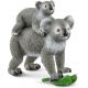 Schleich: Koala mama in mladiček 42566 - .slika