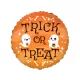 Balon iz folije z napisom Trick or Treat - 46 cm - .slika