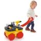 Ecoiffier: Wózek do naprawy z uchwytem, zestaw 19-częściowy - .zdjęcie 