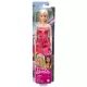 Barbie: Lutka s plavimi lasmi v roza obleki z vzorcem metuljev - .slika