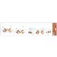 Kerstvogels raamsticker, 64 x 15 cm - diverse soorten - .afbeelding