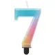 Beauty en Charme: Cijferkaars, pastel regenboog - 7 - .afbeelding