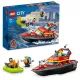 LEGO® City Fire – Bateau de pompiers 60373 - .image
