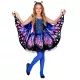 Costume di farfalla blu con ali - 116 cm - .immagine