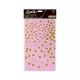 Beauty&Charm: Tischdecke mit goldenen Punkten - rosa, 137 x 183 cm - . bild aus