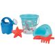 Set da spiaggia con secchiello - Cucciolo di foca - .immagine