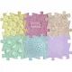 Muffik: Tapete sensorial ortopédico - Conjunto para bebê, pastel, 6 peças - .Imagem
