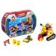T-Racers: Conjunto de jogo guindaste turbo com super-carro - .Imagem