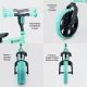 Y-Velo: Junior løbecykel - grøn - .billede