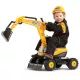 Bager JCB brez pedalov, s čelado - .slika