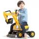 Bager JCB brez pedalov, s čelado - .slika