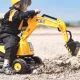 Bager JCB brez pedalov, s čelado - .slika