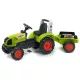 Tracteur à pédales Claas avec remorque - .image