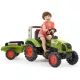 Tracteur à pédales Claas avec remorque - .image
