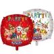 Patrulja tačk: Helijev balon z napisom Party! – 46 cm - .slika
