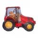 Balon de folie în formă de tractor - 35 cm - .foto