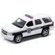 Welly Stadsdienst: Chevrolet Tahoe 2008 Politie auto, 1:32 - .afbeelding