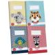 Herlitz: Cute Animals zvezek s črtami, A5, 21-32 - različni - .slika
