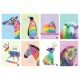 Pigna: Animal Rainbow mřížkovaný sešit, A4 - různé druhy - .obrázek