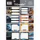 T-Creativ : Étiquettes pour cahiers garçons, 16 pcs - assorties - .image