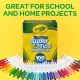 Crayola: Conjunto de Marcadores Laváveis SuperTips - 100 unidades - .Imagem
