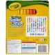 Crayola: Conjunto de Marcadores Laváveis SuperTips - 100 unidades - .Imagem