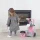 Carrinho de limpeza Deluxe Hetty - rosa - .Imagem