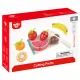 Conjunto de brinquedos de fatiar frutas de madeira Tooky Toy - .Imagem