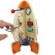 Tooky Toy: Rachetă de activități - lemn - .foto