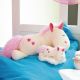 Nici: Alvó Theodor unikornis plüssfigura - 16 cm - . kép