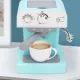 Mini-Kaffeemaschine mit Dampffunktion – 26,5 cm, türkis - . bild aus