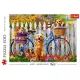 Trefl: fiets en hondjes - puzzel 500 stukjes - .afbeelding