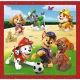 Trefl: Paw Patrol 3 v 1 puzzle, šťastní psi - 20, 36, 50 dielikov - .Obrázok