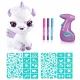 Airbrush Plush: Style 4 Ever unicorno di peluche colorabile, luminoso al buio - .immagine